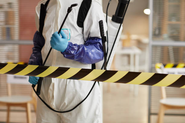 Professional Unattended Death Cleanup technician working in Houston, OH